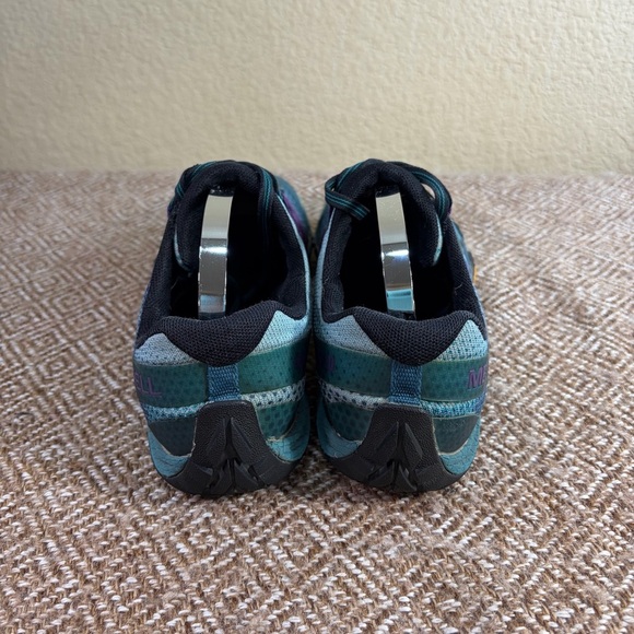 Merrell Womens Trail Glove 4 Blue/Purple Vibram Soles Sz 7.5 Hiking Outdoor GUC - Picture 4 of 8